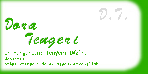 dora tengeri business card